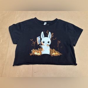 Teeturtle Crop Top Size Medium